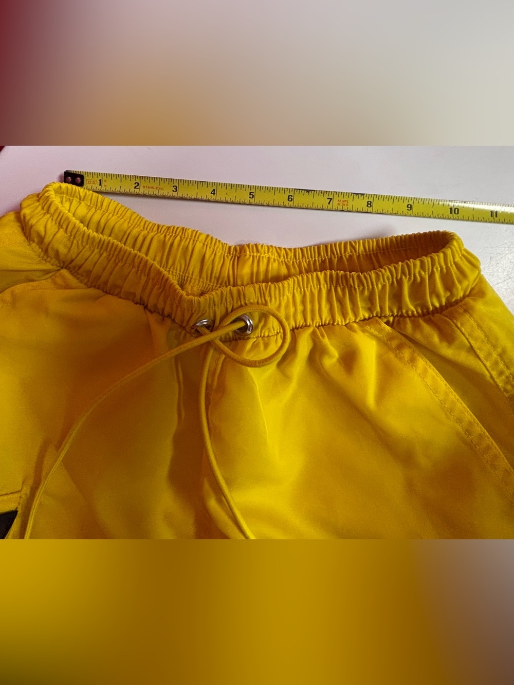 Public Goods Yellow Cargo Utility Shorts Streetwear Mens - XS - Picture 6 of 7